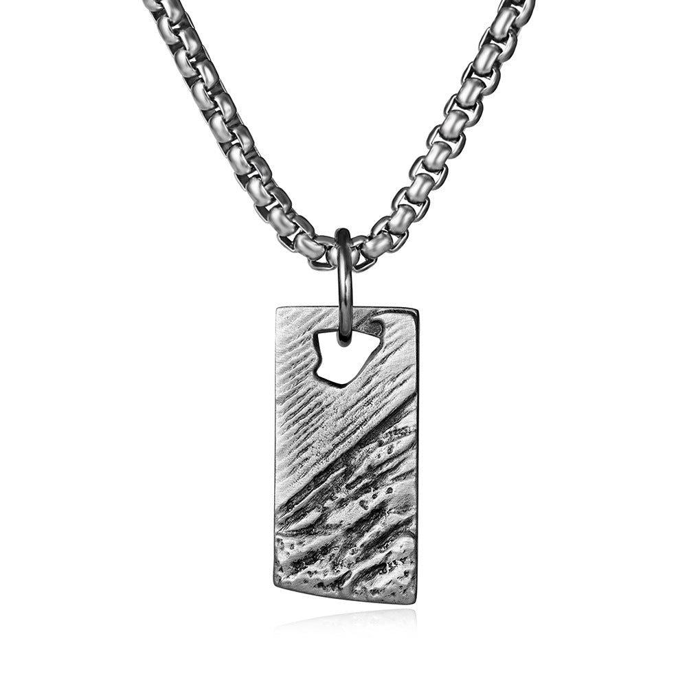 Silver Dog Tag